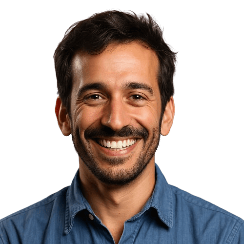 Smiling professional portrait